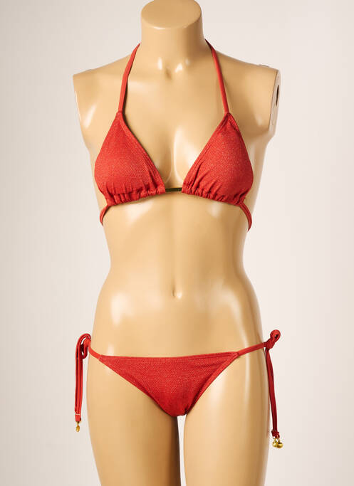 Costum de baie din două piese maro LAGON BLEU femeie