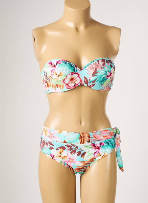 Costum de baie din două piese albastru YSABEL MORA femeie