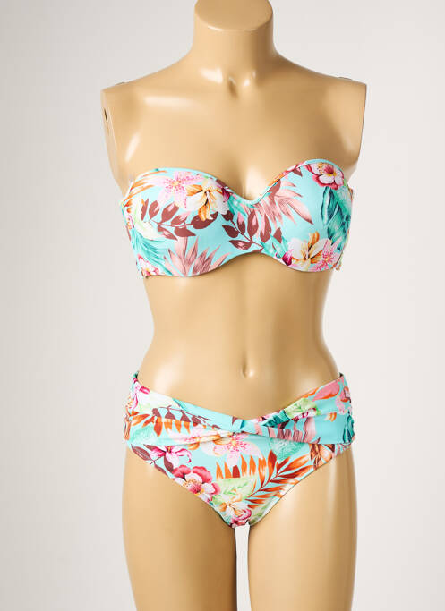 Costum de baie din două piese albastru YSABEL MORA femeie