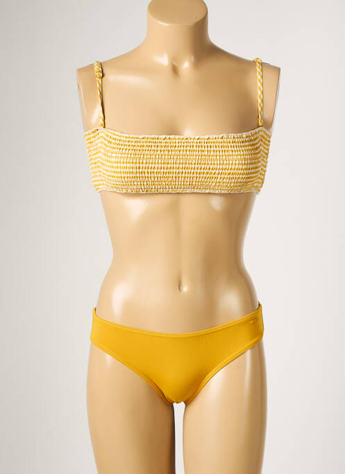 Costum de baie din două piese galben PROTEST femeie