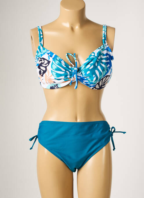 Costum de baie din două piese albastru YSABEL MORA femeie