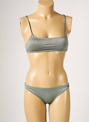 Costum de baie din două piese verde PROTEST femeie