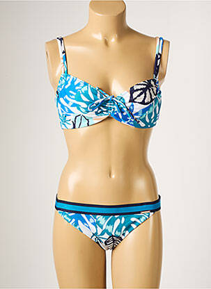 Costum de baie din două piese albastru YSABEL MORA femeie