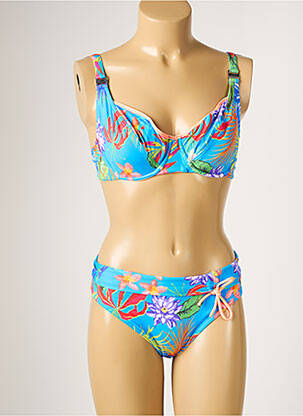 Costum de baie din două piese albastru SUN PLAYA femeie