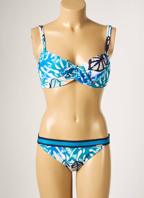 Costum de baie din două piese albastru YSABEL MORA femeie