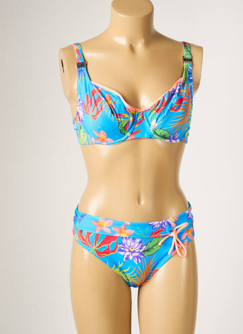 Costum de baie din două piese albastru SUN PLAYA femeie