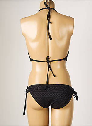 Costum de baie din două piese elasticitate top sutien modelat negru DAG ADOM femeie