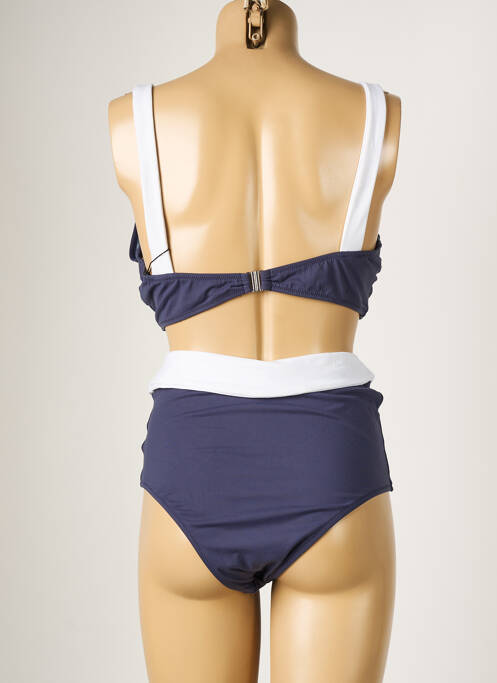 Costum de baie din două piese albastru BORABORA femeie