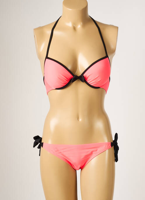 Costum de baie din două piese roz DAG ADOM femeie