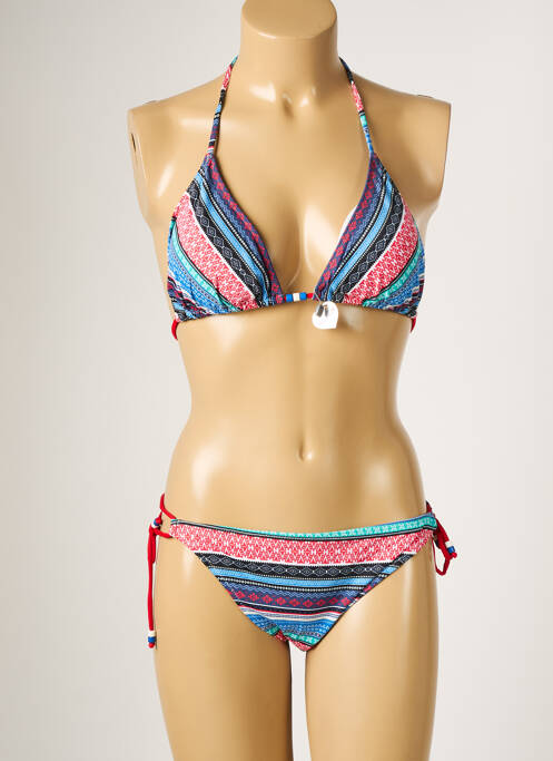 Costum de baie din două piese albastru BORABORA femeie