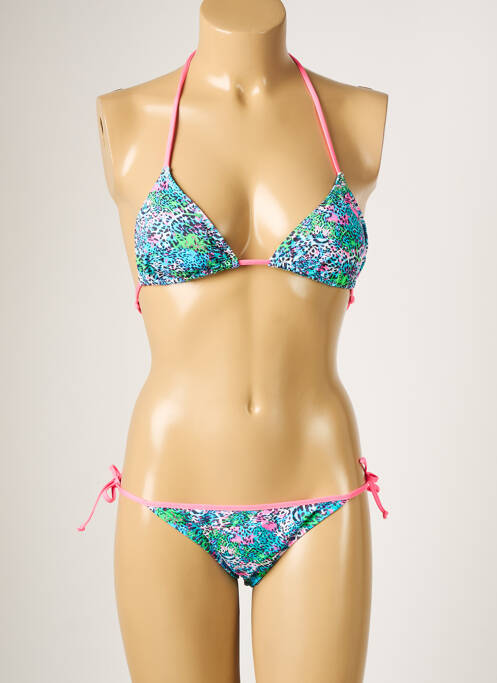 Costum de baie din două piese albastru BORABORA femeie