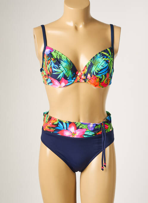 Costum de baie din două piese albastru SUN PLAYA femeie