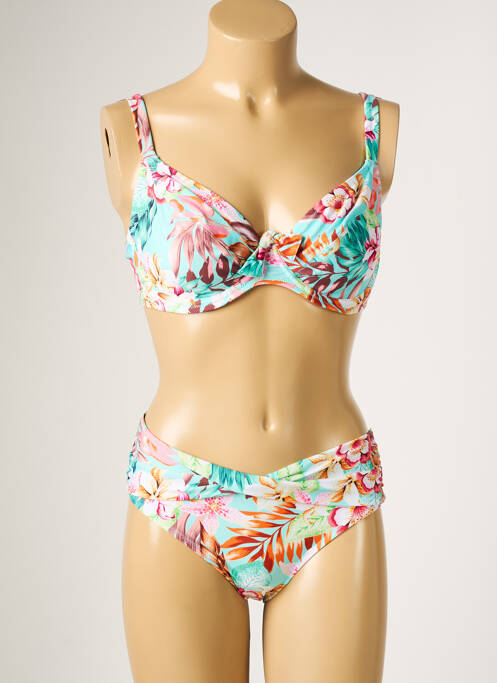 Costum de baie din două piese albastru YSABEL MORA femeie