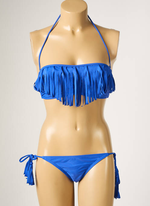 Costum de baie din două piese albastru DAG ADOM femeie