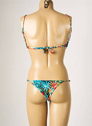 Costum de baie din două piese elasticitate sutiene albastru RIO DE SOL femeie