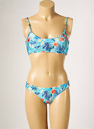 Costum de baie din două piese elasticitate sutiene albastru RIO DE SOL femme