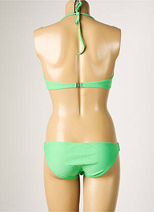 Costum de baie din două piese elasticitate top sutien modelat verde HISTOIRE DE PLAGE femeie