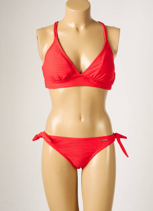 Costum de baie din două piese roșu PROTEST femeie