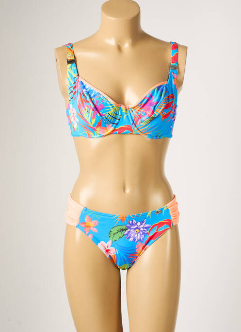 Costum de baie din două piese albastru SUN PLAYA femeie