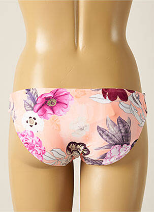 Chiloți de baie imprimeu floral chiloți roz SEAFOLLY femeie