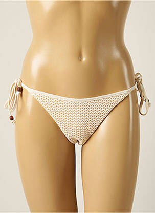 Chiloți de baie bej SEAFOLLY femeie