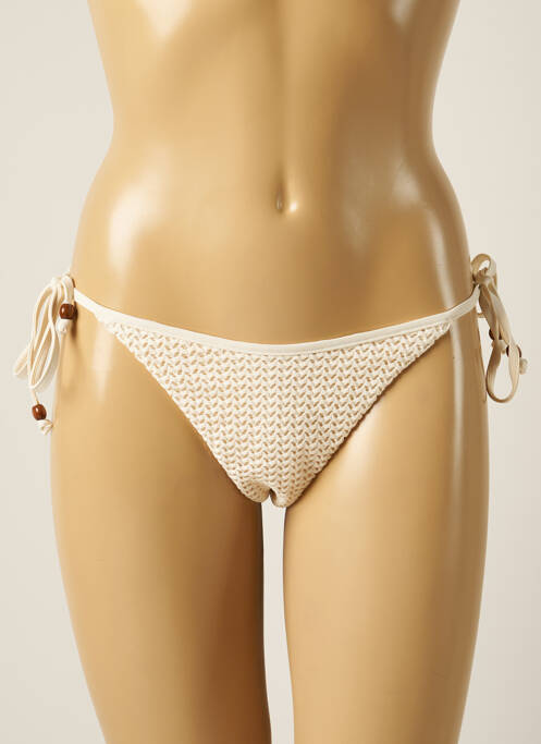 Chiloți de baie bej SEAFOLLY femeie