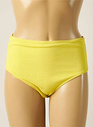 Chiloți de baie galben KIWI femeie