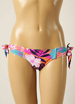 Chiloți de baie imprimeu floral bikini portocalie SEAFOLLY femeie