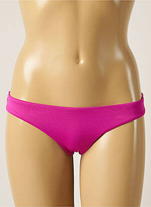 Chiloți de baie țesătură satinată bikini violet SEAFOLLY femeie