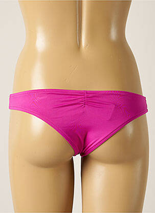 Chiloți de baie țesătură satinată bikini violet SEAFOLLY femeie