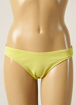 Chiloți de baie țesătură texturată chiloți verde SEAFOLLY femeie