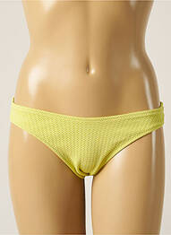 Chiloți de baie țesătură texturată chiloți verde SEAFOLLY femme