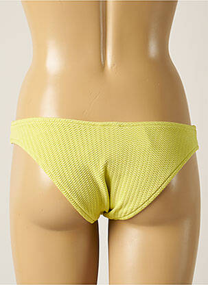 Chiloți de baie țesătură texturată chiloți verde SEAFOLLY femeie