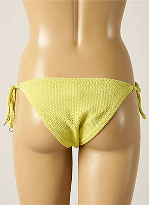 Chiloți de baie țesătură texturată bikini verde SEAFOLLY femeie