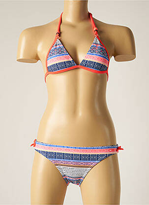 Costum de baie din două piese albastru PROTEST fată