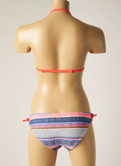 Costum de baie din două piese albastru PROTEST fată