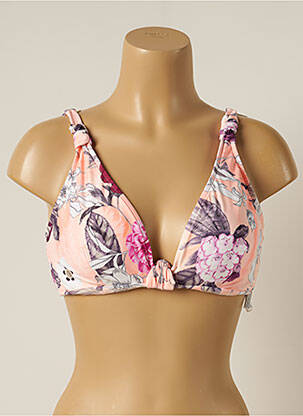 Sutien de costum de baie elasticitate sutien cupe întregi cu decolteu înalt portocalie SEAFOLLY femeie