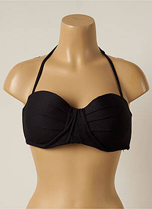 Sutien de costum de baie elasticitate top bentiță negru YSABEL MORA femeie