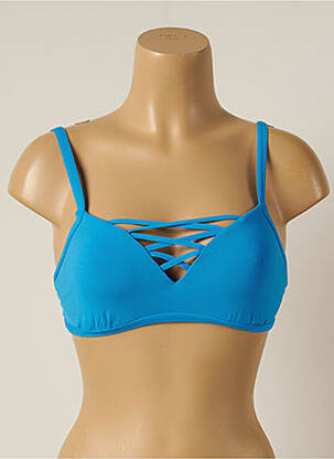 Sutien de costum de baie elasticitate top bentiță albastru SEAFOLLY femeie