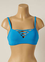 Sutien de costum de baie elasticitate top bentiță albastru SEAFOLLY femeie