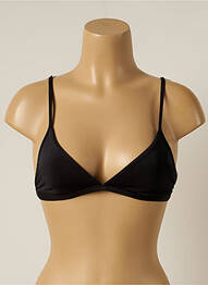 Sutien de costum de baie elasticitate top triunghiuri negru SEAFOLLY femme