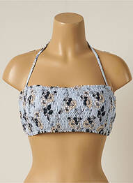 Sutien de costum de baie elasticitate top bentiță albastru SEAFOLLY femeie