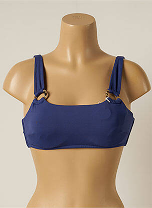 Sutien de costum de baie elasticitate top bentiță albastru SEAFOLLY femeie