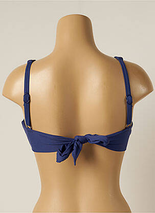 Sutien de costum de baie elasticitate top bentiță albastru SEAFOLLY femeie