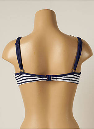 Sutien de costum de baie elasticitate top sutien modelat albastru CHERRY BEACH femeie
