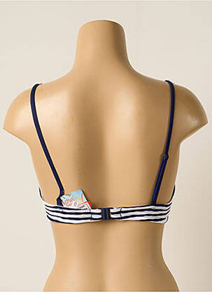 Sutien de costum de baie elasticitate top bentiță albastru CHERRY BEACH femeie