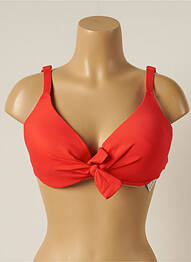 Sutien de costum de baie elasticitate top sutien modelat roșu YSABEL MORA femeie