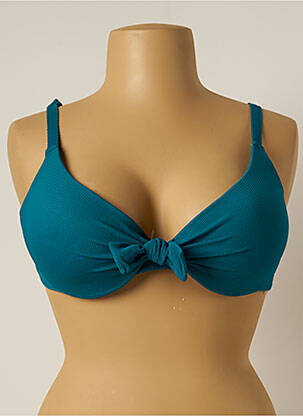 Sutien de costum de baie elasticitate top sutien modelat albastru YSABEL MORA femeie