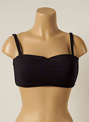 Sutien de costum de baie elasticitate top bentiță negru SEAFOLLY femeie