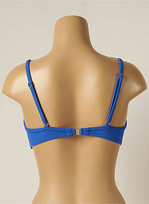 Sutien de costum de baie elasticitate top sutien modelat albastru KIWI femeie